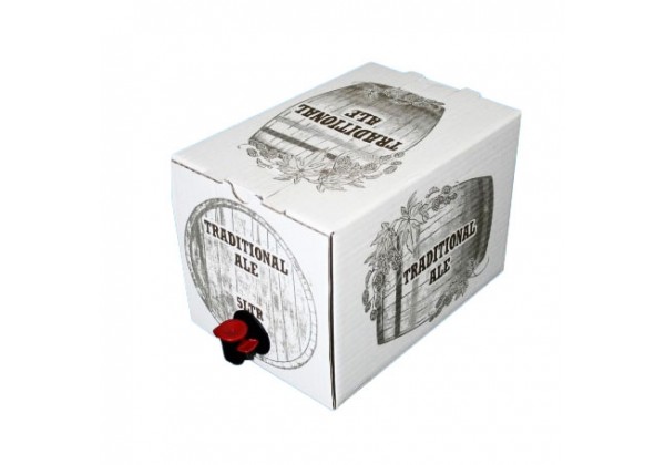 5 LITRE PRINTED ALE BOX
